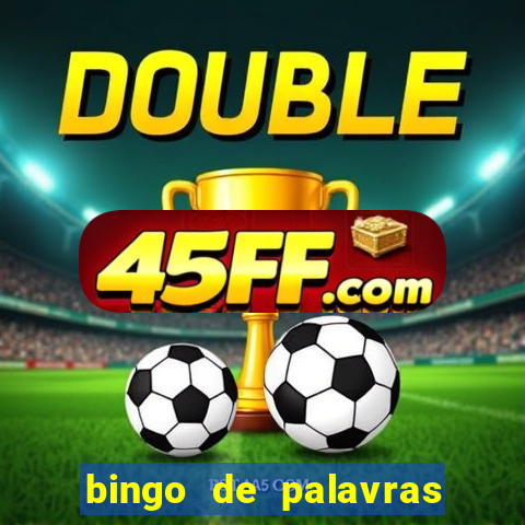 bingo de palavras de natal